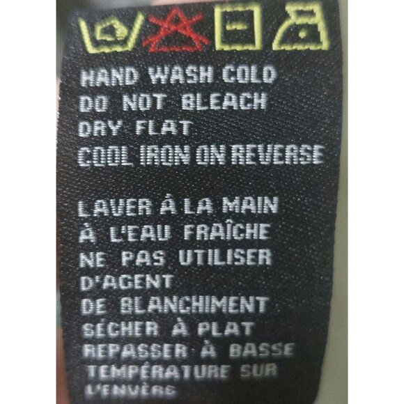 k. by kersh Women's Gray Short Sleeve Cardigan W/ White Heart on Back Size XL - Picture 7 of 10